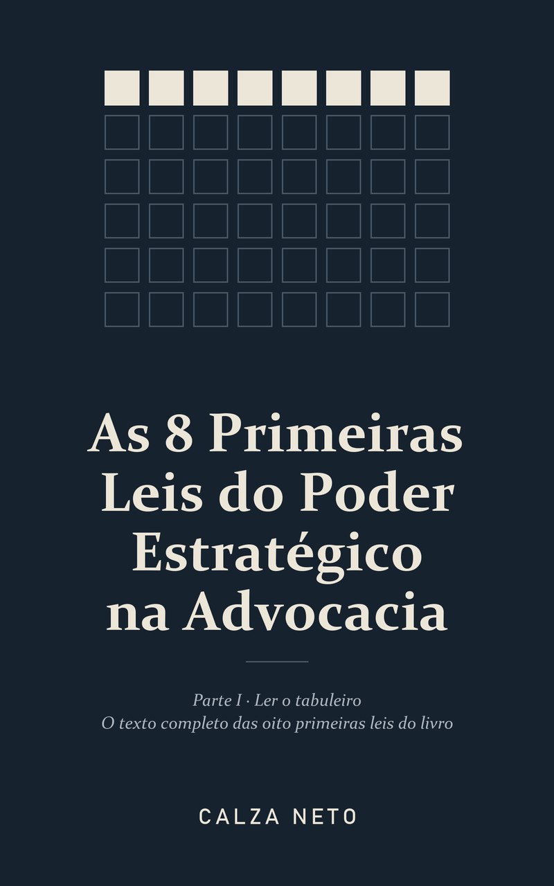 Capa do material grátis: as 8 primeiras leis